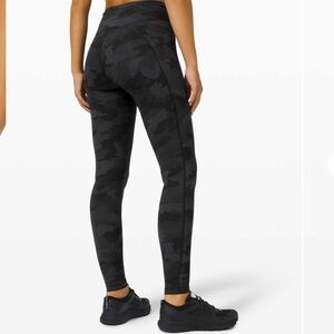 Lululemon Swift Speed High-Rise Tight 28" - Heritage 365 Camo Deep Coal Multi